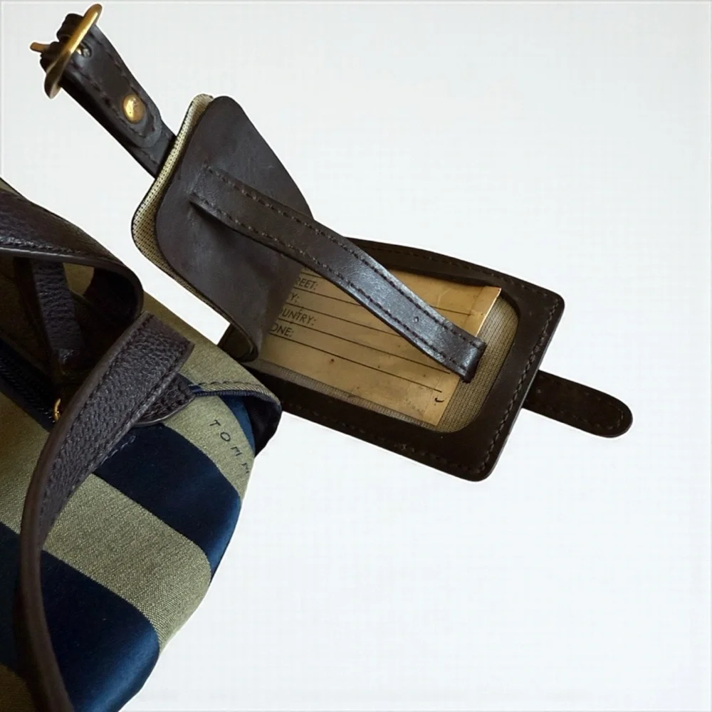 Tommy Hilfiger Striped Mini Backpack | Vintage | Y2K